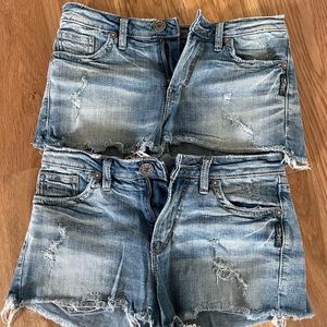 Silver jeans aiko denim shorts